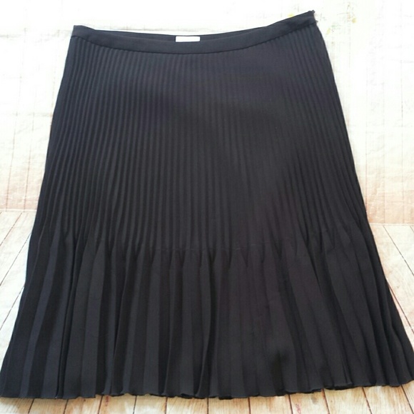 Elegance Paris accordion pleated skirt sz 16 - Picture 2 of 3